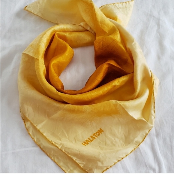 Halston silk scarf Clearance